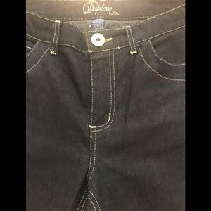 NWOT Black SZ10 DUPLEX JEANS